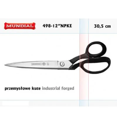 Ножиці фірми MUNDIAL 490-12 NPKE