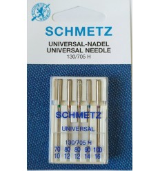 Голки універсальні Schmetz набір №70-100 (5 шт)