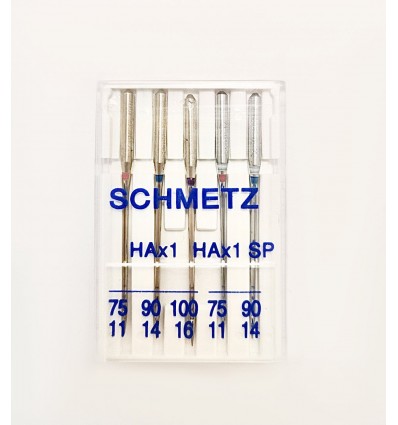 Голки Schmetz набір універсальні + супер стрейч
