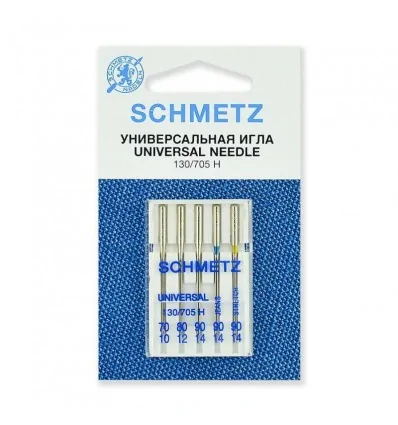 Голки Schmetz універсальні набір №80-90 (5 шт)