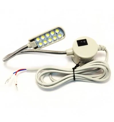 Светодиодный светильник с гибкой стойкой 10 диодов FSM-810