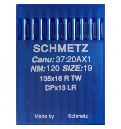 Иглы Schmetz DPx16 LR для кожи
