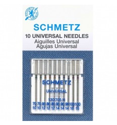 Голки Schmetz універсальні №70-100, набір 10 шт