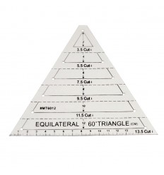 Линейка треугольник для пэчворка MT6012