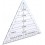 Лекало треугольник для пэчворка MT6012