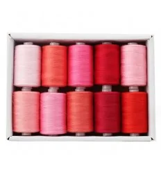 Набор цветных ниток для шитья №7 (10 шт)