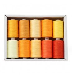 Набор цветных ниток для шитья №6 (10 шт)