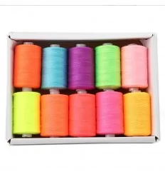 Набор цветных ниток для шитья №2 (10 шт)