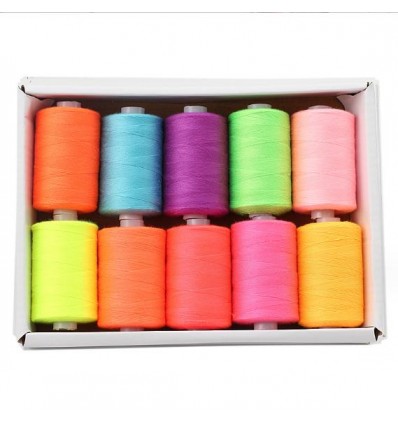 Набор цветных ниток для шитья №2 (10 шт)