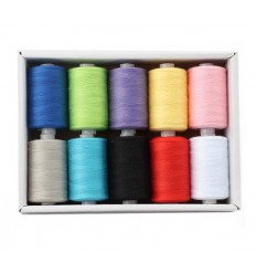 Набір кольорових ниток для шиття №1 (10 шт)
