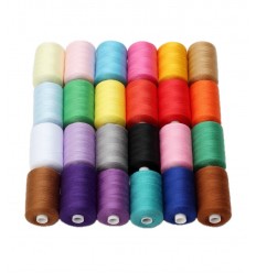 Набір кольорових ниток для шиття SK 04 (24 шт)