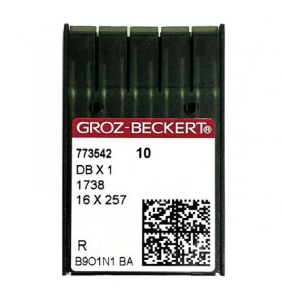 Иглы Groz-Beckert DBx1 промышленные (уп/10шт)