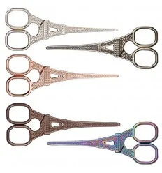 Ножиці для рукоділля "Ейфелева вежа" 14 см, в блістері