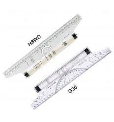 Лінійка-рейсшина з пластиковим роликом