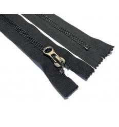 Молния тракторная 19 см неразъемная черная (тип 8)