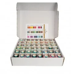 Набір ниток для машинной вишивки, 48 кольорів