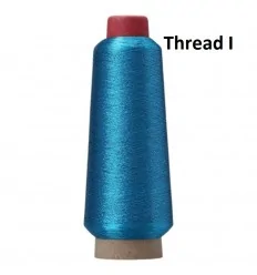 Металізована вишивальна нитка 150D/2 Thread I