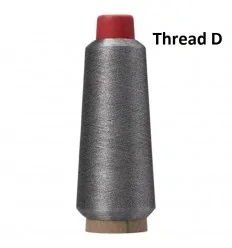 Металлизированная вышивальная нить 150D/2 Thread D