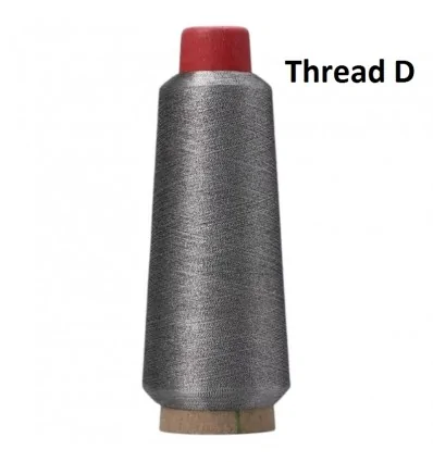 Металлизированная вышивальная нить 150D/2 Thread D