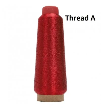 Металізована вишивальна нитка 150D/2 Thread A
